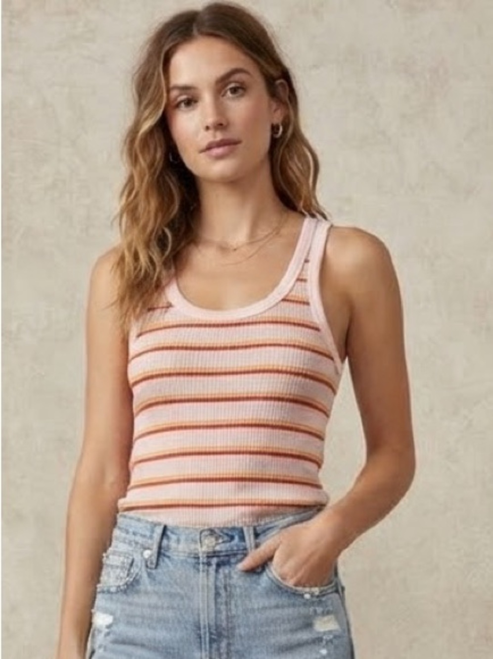 Aerie Stripe Racerback Tank